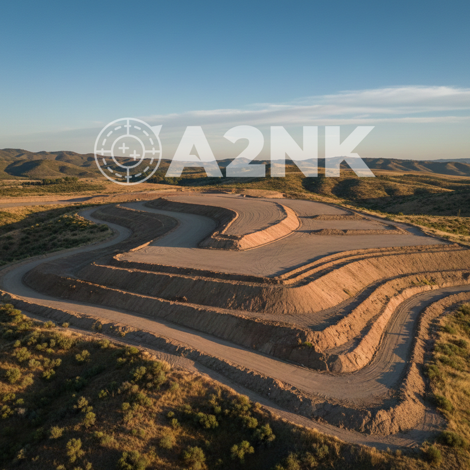 Example of a 3D conceptual grading model for a residential housing tract in Riverside.