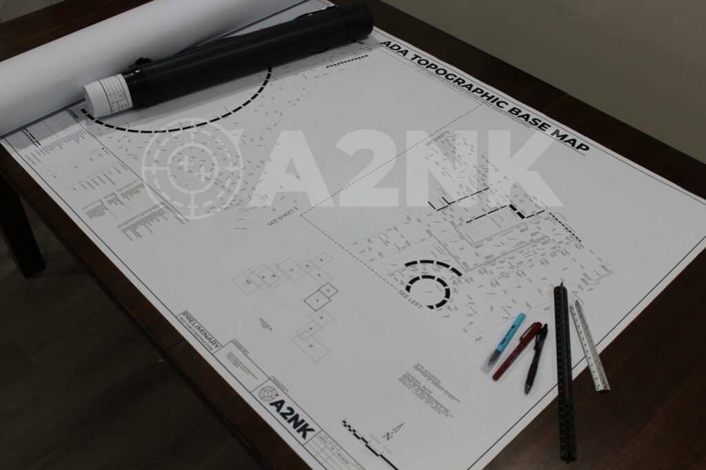 ADA compliance and accessibility analysis plan for a public park renovation project.